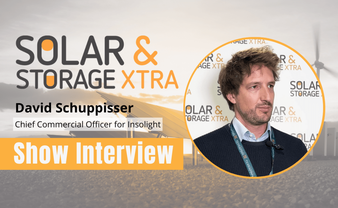 Interview with David Schuppisser, CCO for Insolight