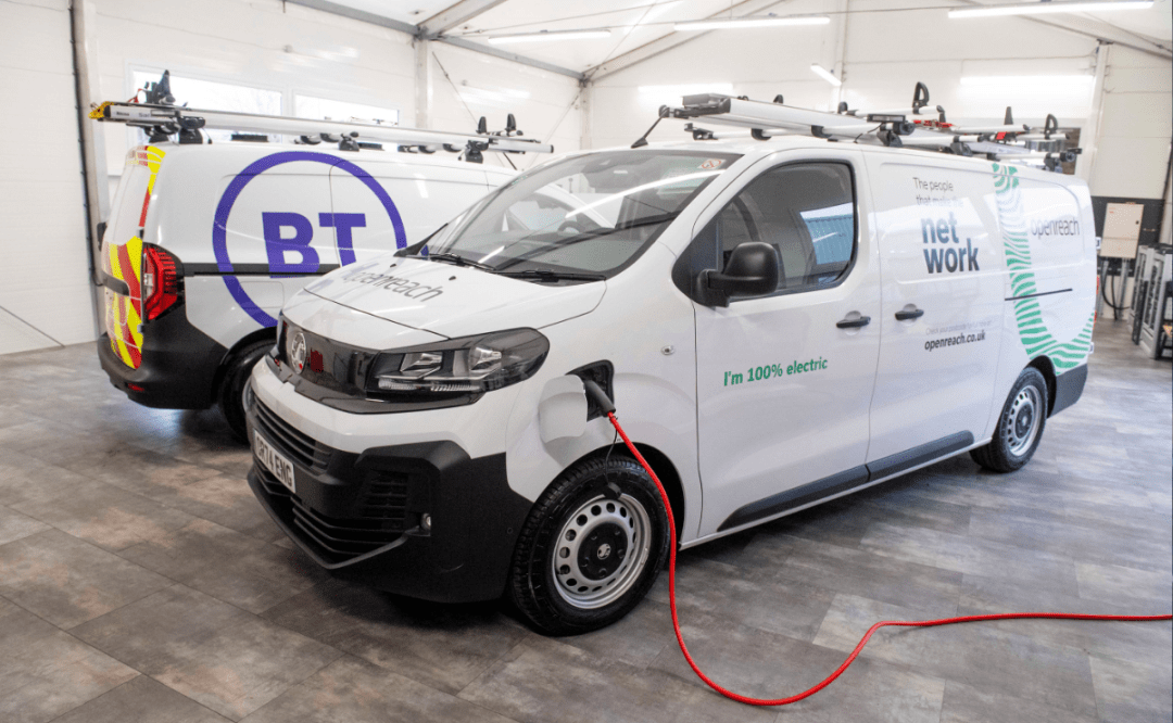 BT Group places UK’s largest EV fleet order