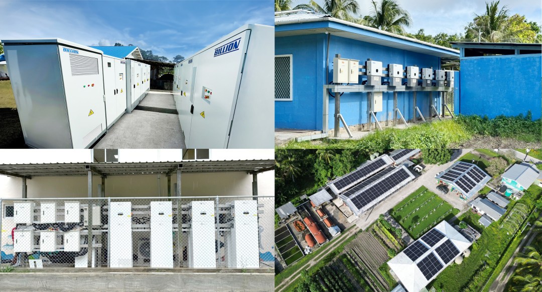 Billion Electric Group delivers 100% green energy to Pacific Islands