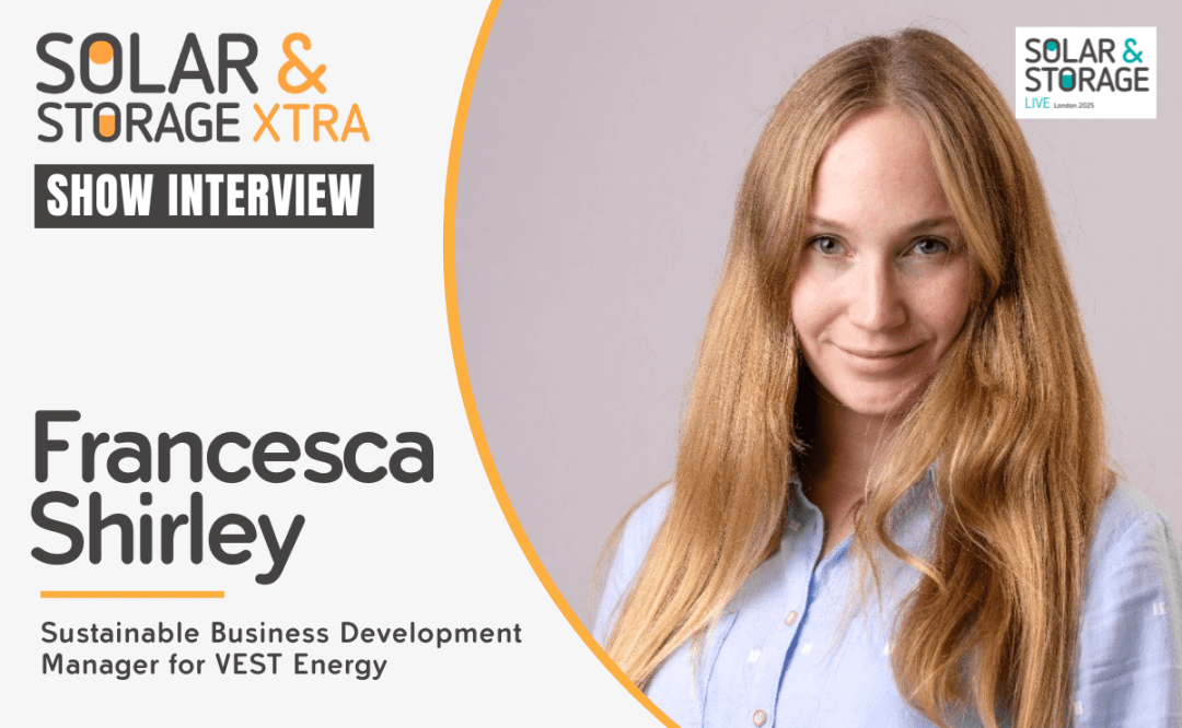 Interview with Francesca Shirley, Sustainable Business Development Manager for VEST Energy