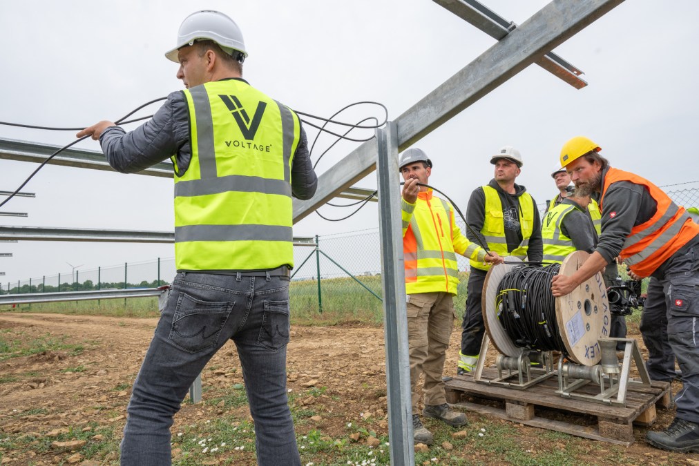 Voltage Energy delivers PV cabling for the first time to a utility-scale project in Europe
