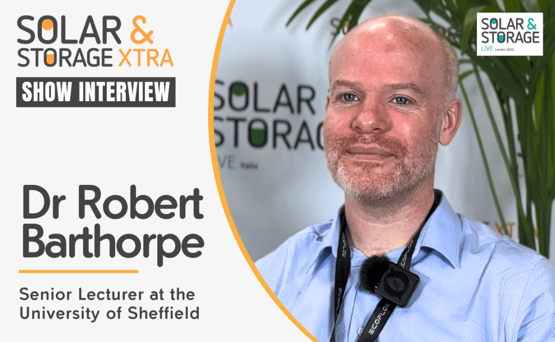 Interview with Dr Robert Barthorpe, Senior Lecturer at the University of Sheffield