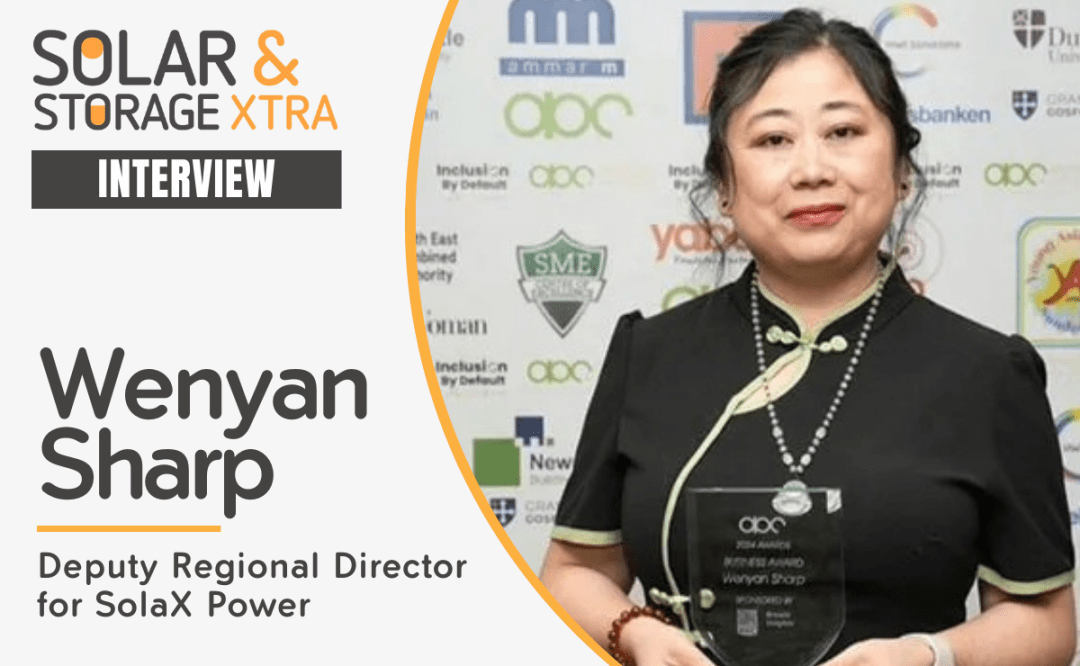 Interview with Wenyan Sharp, Deputy Regional Director for SolaX Power