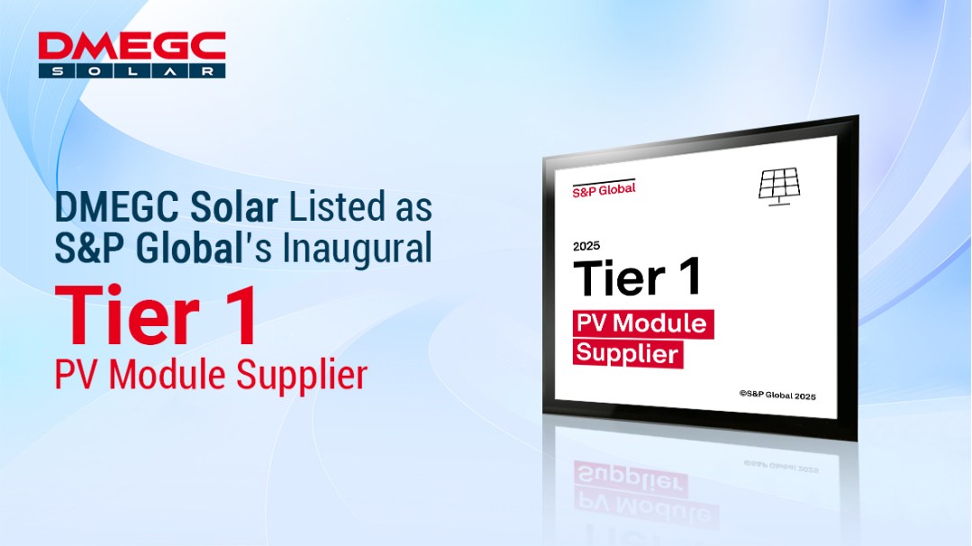 DMEGC Solar listed as S&P Global’s tier 1 PV module supplier