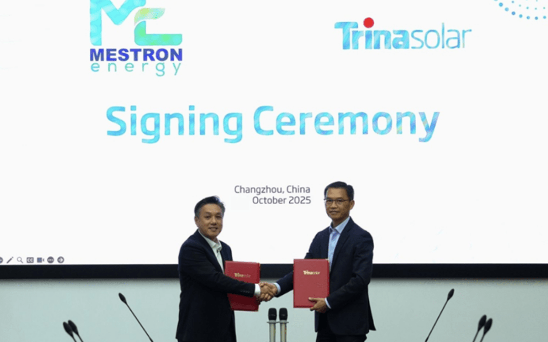 Trinasolar and Mestron Energy MoU to support Malaysia’s energy transition