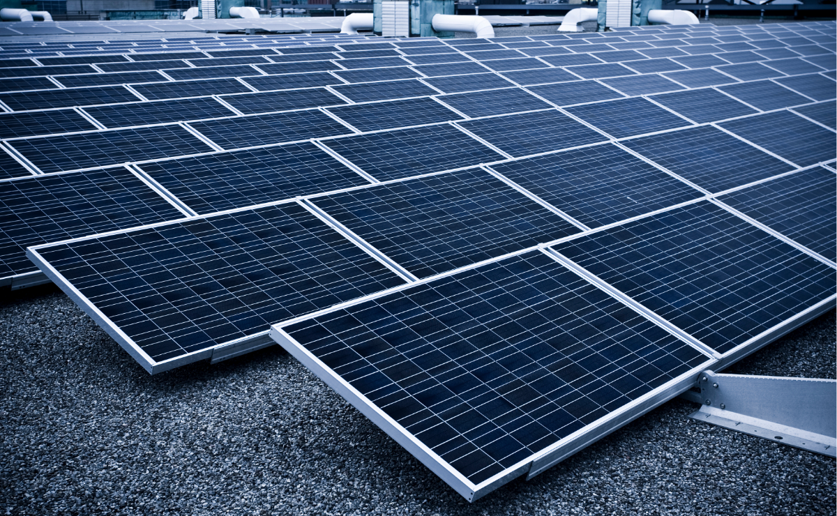 Rooftop solar panels