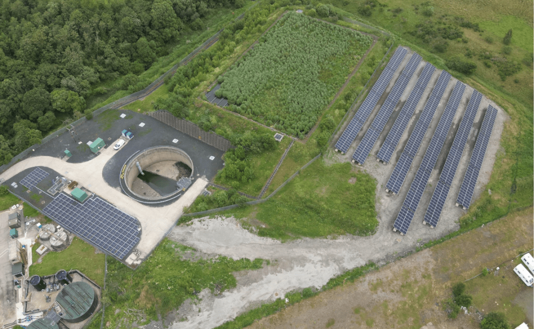 £1m solar scheme completed at Scottish waste water facility