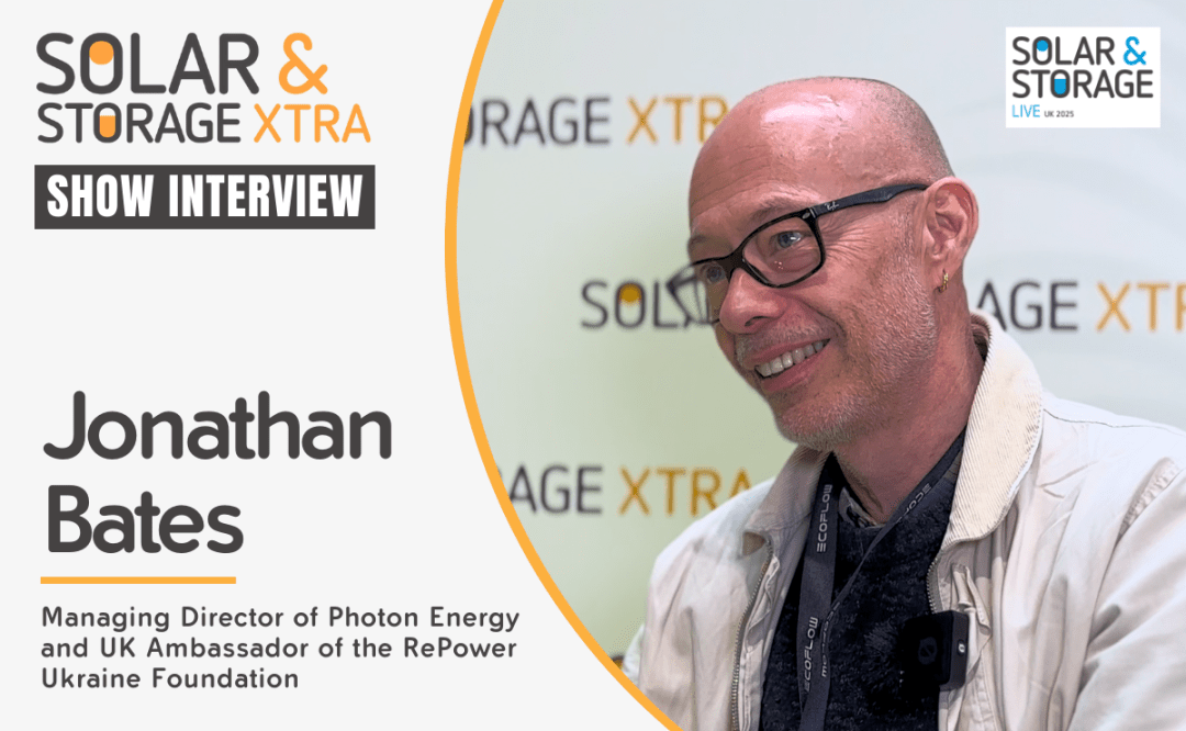 Interview with Jonathan Bates, Managing Director of Photon Energy and UK Ambassador of the RePower Ukraine Foundation