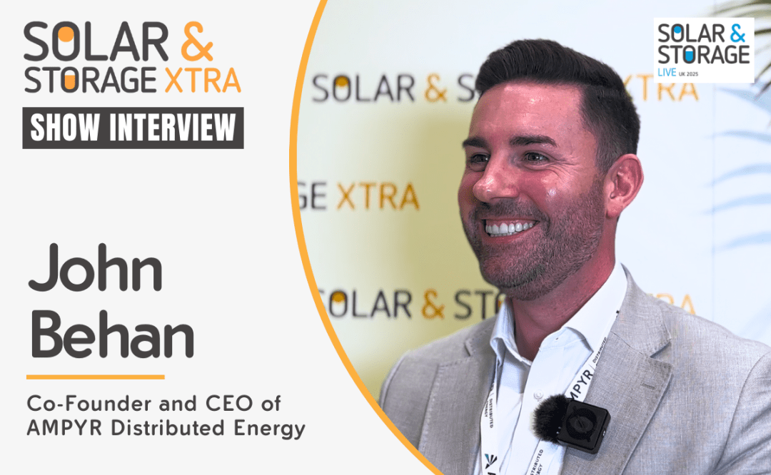 Interview with John Behan, Co-Founder and CEO of AMPYR Distributed Energy (ADE)